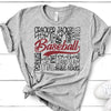 Baseball Definitions, Premium Unisex Soft Tee, Pick From Athletic Gray Or White Shirt Color, Super Soft Tee Shirt