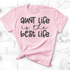 Aunt Life Is The Best Life, Premium Soft Unisex Tee, Plus Sizes Available