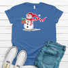 Adorable Snowman, Christmas Gift, Snowman Christmas, Premium Soft Unisex Tee, Size 2x, 3x, 4x Plus Size Available
