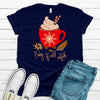 Baby Its Cold Outside, Anise Star, Cinnamon Stick, Christmas Coffee Shirt, Premium Unisex Soft Shirts,  2x, 3x, 4x Plus Sizes Available