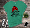 You'll Shoot Your Eye Out, Buffalo Plaid Toboggan, Winter Hat, Wool Cap, Premium Unisex Tee, 2x, 3x, 4x, Plus Size Available