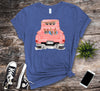 Adorable Couple In Back Of Old Truck, Couple Shirt, Valentine Shirt, Premium Soft Tee, 2x, 3x, 4x, Valentine Day Tee, Plus Sizes Available