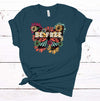 Be Free, Butterflies And Daisies, Retro Flowers, Premium Soft Tee Shirt, Choice Of Colors, Plus Size Available