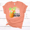 You Had Me At Aloha, Pineapple Shirt, Bella Canvas Tee, Choice Of Colors , Soft Tee Shirt, Vacation Tee Shirt