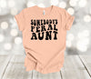 Aunt Shirt, Somebody's Feral Aunt, Funny Aunt Shirt, Aunt Gift, Best Aunt, Premium Soft Unisex Shirt, 2x, 3x, 4x Plus Sizes Available