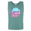 Beach Tank, Beach Bum, Beach Vacation, Summer Beach Shirt, Tropical Vacation, Comfort Colors Unisex Tank Top, Plus Size Available