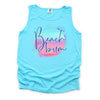 Beach Tank, Beach Bum, Beach Vacation, Summer Beach Shirt, Tropical Vacation, Comfort Colors Unisex Tank Top, Plus Size Available
