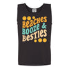 Beach Tank, Beaches Booze And Besties, Beach Vacation, Summer Beach, Tropical Vacation, Comfort Colors Unisex Tank Top, Plus Size Available
