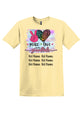 Peace Love And My Grandkids, Customized Shirt, Unisex Tee, Plus Size Available 3x, 4x Custom Tee