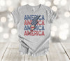 Independence Day Shirt, America Repeating, Patriotic Shirt, Premium Soft Tee Shirt, Plus Sizes Available 2x, 3x, 4x,