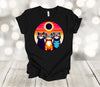 Eclipse Shirt, Cat Trio With Glasses April 8th 2024, Total Eclipse, Premium Soft Unisex Shirt, 2x, 3x, 4x, Plus Sizes Available