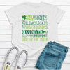 Saint Patrick's Day Shirt, Bella Canvas Tee, Pick From Black Or White Shirt Color, Super Soft Tee Shirt