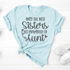 Only The Best Sisters Get Promoted To Aunt, Premium Cotton Unisex Tee, Plus Size 2x, 3x, 4x, Aunt Gift