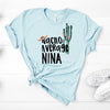 Aunt Shirt, Nacho Average Nina, Aunt Gift, Premium Unisex Tee, Plus Size 2x, 3x, 4x, Available