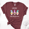 Easter Shirt, Chillin With My Gnomies, Bella Canvas Tee, Choice Of Colors, Soft Tee Shirt