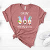 Easter Shirt, Chillin With My Gnomies, Bella Canvas Tee, Choice Of Colors, Soft Tee Shirt