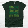 Saint Patrick's Day Shirt, Bella Canvas Tee, Pick From Black Or White Shirt Color, Super Soft Tee Shirt