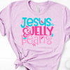 Easter Shirt, Jesus And Jelly Beans, Christian Shirt, Religious Easter Shirt, 2x, 3x, 4x Plus Sizes Available