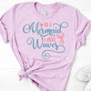 Be A Mermaid And Make Waves, Bella Canvas Tee, Pick From Several Colors, Super Soft Tee Shirt