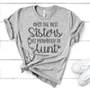 Only The Best Sisters Get Promoted To Aunt, Premium Cotton Unisex Tee, Plus Size 2x, 3x, 4x, Aunt Gift