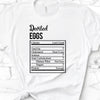 Deviled Eggs Ingredients, White Bella Canvas Tee, Soft Tee Shirt, Food Shirt