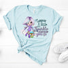 Leave A Little Sparkle Wherever You Go, Bella Canvas Tee, Choice Of Colors , Soft Tee Shirt,