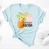 You Had Me At Aloha, Pineapple Shirt, Bella Canvas Tee, Choice Of Colors , Soft Tee Shirt, Vacation Tee Shirt