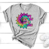 Don't Worry Be Hippie, Tie Dye Sunflower, Hippie Shirt, Bella Canvas Tee, Choice Of Colors , Soft Tee Shirt