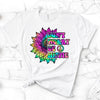 Don't Worry Be Hippie, Tie Dye Sunflower, Hippie Shirt, Bella Canvas Tee, Choice Of Colors , Soft Tee Shirt