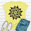 Halloween Mandala Design, Bella Canvas Tee, Pick From Several Colors, Super Soft Shirt