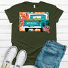 Happy Fall Y'all, Blue Truck, Bella Canvas Tee, Pick From Several Colors, Super Soft Shirt