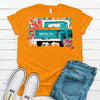 Happy Fall Y'all, Blue Truck, Bella Canvas Tee, Pick From Several Colors, Super Soft Shirt