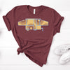 Pop-Up Camper Design,  Premium Cotton Unisex Tee, Plus Size 2x, 3x, 4x, Camping Shirt