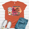 Pumpkin Spice Latte Season Is My Favorite,  Bella Canvas Tee, Pick From Several Colors, Super Soft Shirt