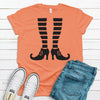 Witch Legs Shirt, Bella Canvas Tee, Pick From Several Colors, Super Soft Shirt