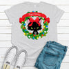 Merry Christmas, Grumpy Kitty Christmas,  Premium Cotton Unisex Tee, Plus Size 2x, 3x, 4x, Christmas Holiday Tee