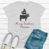 Merry Farmhouse Christmas, Choice Of Colors Bella Canvas Tee, Choice Super Soft Tee Shirt