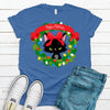 Merry Christmas, Grumpy Kitty Christmas,  Premium Cotton Unisex Tee, Plus Size 2x, 3x, 4x, Christmas Holiday Tee