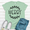 Merry, Simple Christmas,  Premium Cotton Unisex Tee, Plus Size 2x, 3x, 4x, Christmas Holiday Tee