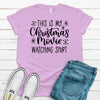 This Is My Christmas Movie Watching Shirt,  Premium Cotton Unisex Tee, Plus Size 2x, 3x, 4x, Christmas Holiday Tee