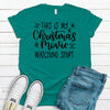 This Is My Christmas Movie Watching Shirt,  Premium Cotton Unisex Tee, Plus Size 2x, 3x, 4x, Christmas Holiday Tee