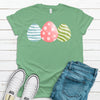 Three Colorful Easter Eggs, Premium Tee, Choice Of Shirt Color, Easter Eggs Tee Shirt, Cute Easter Shirt