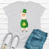 Saint Patrick's Day Llama, Premium Soft Unisex Tee, Soft Tee Shirt, Plus Size Available, Saint Patrick's Day