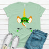 Saint Patrick's Day Unicorn, Premium Unisex Tee , Soft Tee Shirt, Plus Size Available, Saint Patrick's Day Tee, Lucky Shirt