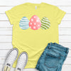 Three Colorful Easter Eggs, Premium Tee, Choice Of Shirt Color, Easter Eggs Tee Shirt, Cute Easter Shirt