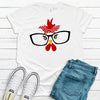 Chicken With Glasses, Premium Soft Unisex Tee, Plus Size 2x, 3x, 4x, Funny Chicken Shirt, Super Cute Shirt