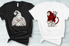 Gnome Angel Or Gnome Devil, Matching Shirt, Premium Soft Unisex Tee, Plus Size 2x, 3x, 4x, BFF Matching Shirts, Coupes Matching Shirts,