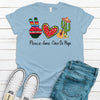 Peace Love Cinco De Mayo, Premium Cotton Unisex Tee, Plus Size 2x, 3x, 4x, Fun May 4th Tee Shirt