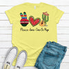 Peace Love Cinco De Mayo, Premium Cotton Unisex Tee, Plus Size 2x, 3x, 4x, Fun May 4th Tee Shirt