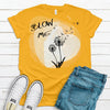 Blow Me, Dandelion Tee Shirt, Funny Summer Shirt, Premium Soft Shirt, Plus Sizes 2x, 3x, 4x Available, Spring And Summer Shirt